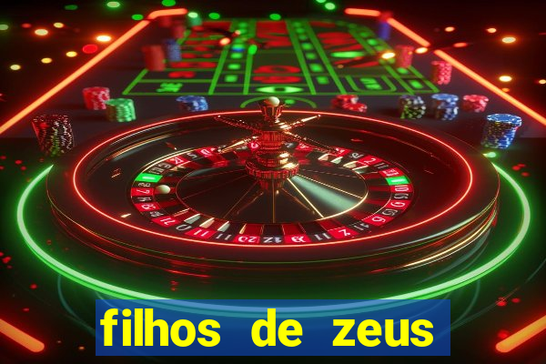 filhos de zeus mitologia grega