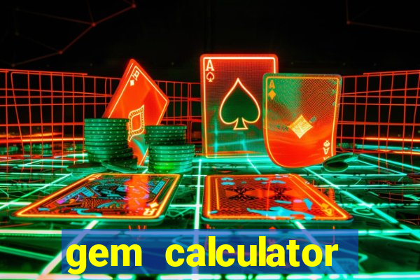 gem calculator diablo immortal