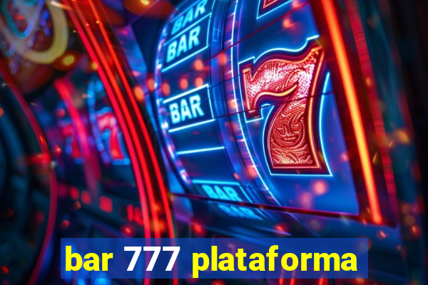 bar 777 plataforma