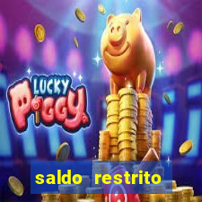 saldo restrito estrela bet