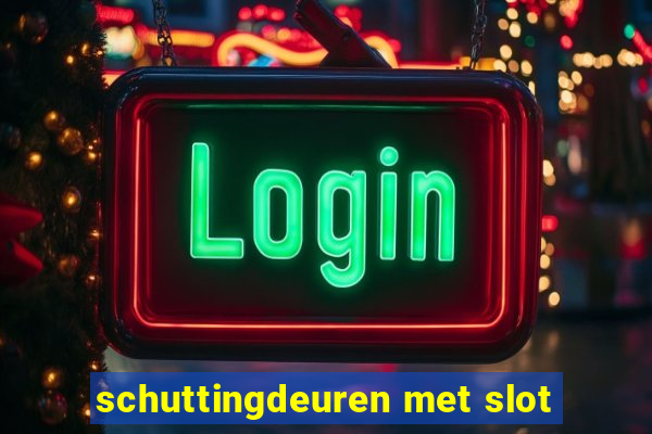 schuttingdeuren met slot