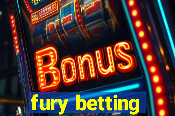 fury betting