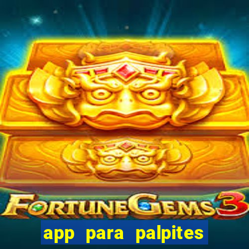 app para palpites de jogos