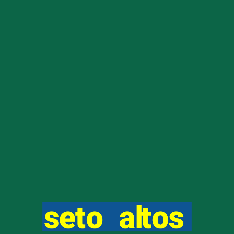 seto altos parâmetros para mim e para os outros significado