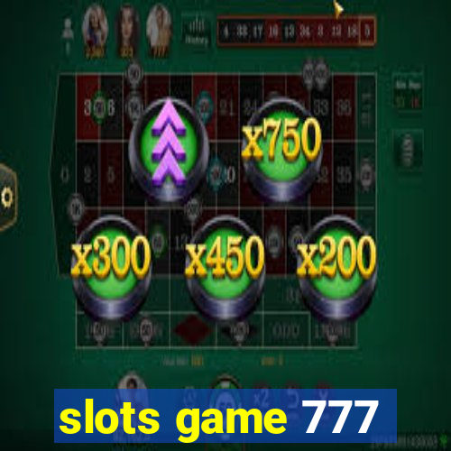 slots game 777