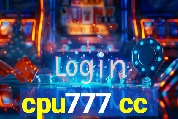 cpu777 cc