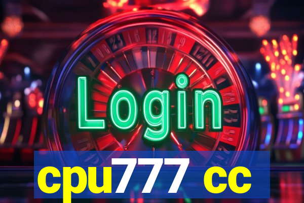 cpu777 cc