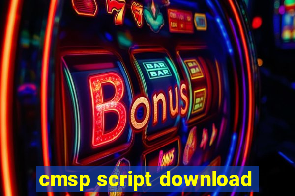 cmsp script download