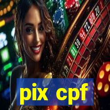 pix cpf