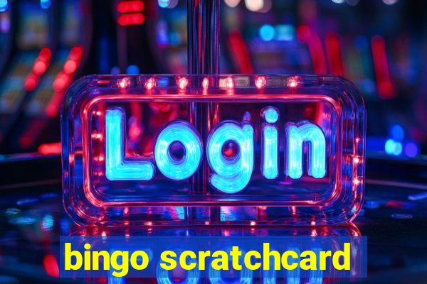 bingo scratchcard