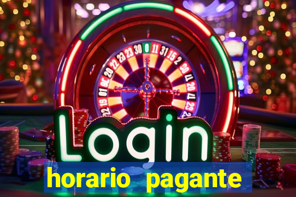 horario pagante fortune tiger