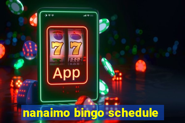 nanaimo bingo schedule