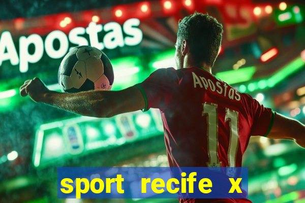 sport recife x ponte preta palpite