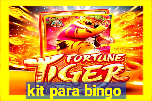 kit para bingo