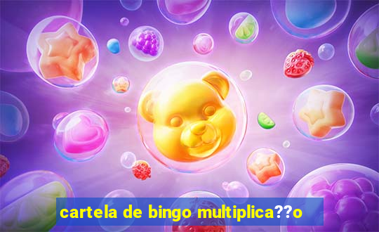 cartela de bingo multiplica??o