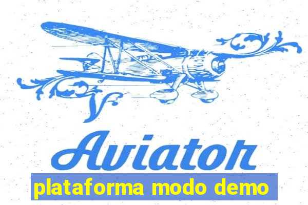 plataforma modo demo