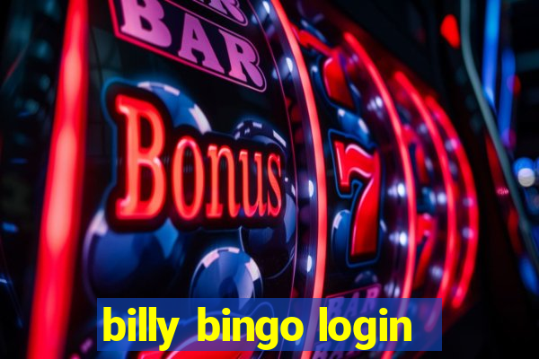 billy bingo login