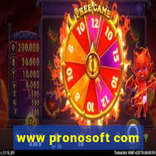 www pronosoft com