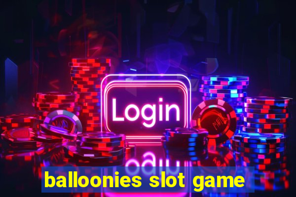 balloonies slot game