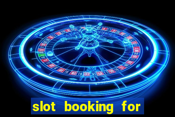 slot booking for driving licence