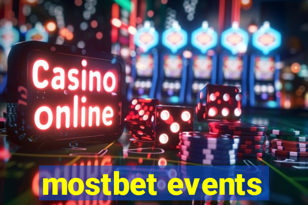 mostbet events