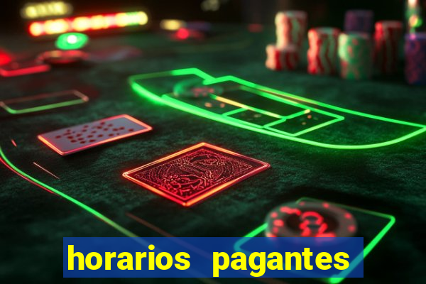 horarios pagantes fortune ox madrugada