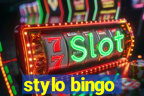 stylo bingo