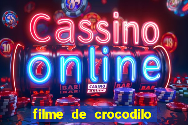 filme de crocodilo na áfrica