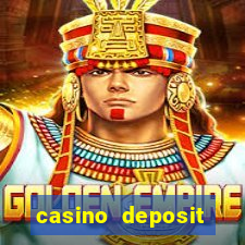 casino deposit bonus codes