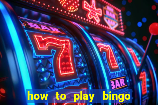 how to play bingo bonus scratch card