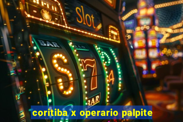 coritiba x operario palpite