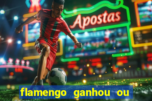 flamengo ganhou ou perdeu hoje