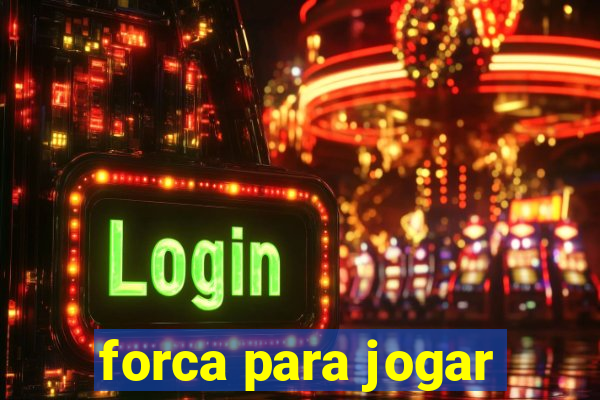 forca para jogar