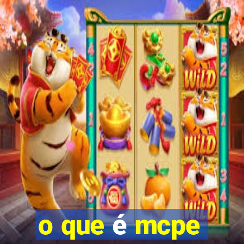 o que é mcpe