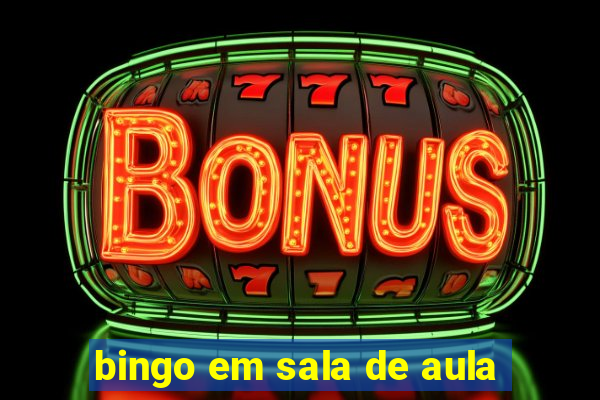 bingo em sala de aula