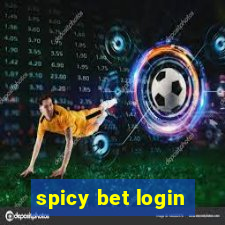 spicy bet login