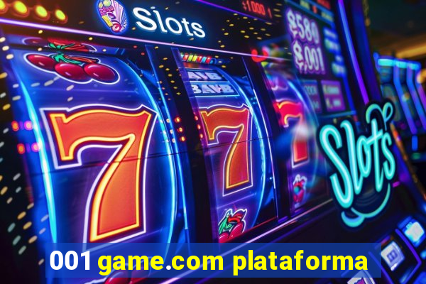 001 game.com plataforma