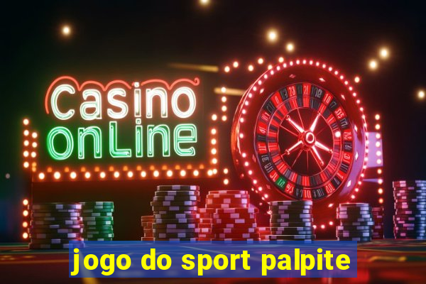 jogo do sport palpite