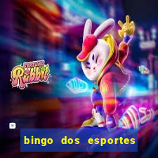 bingo dos esportes para imprimir