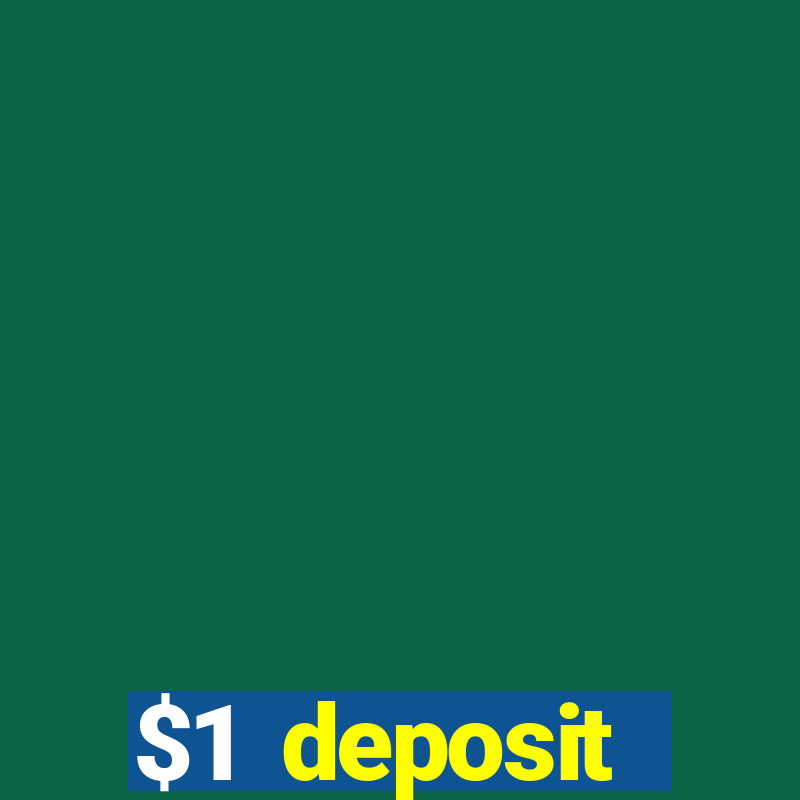 $1 deposit microgaming casino