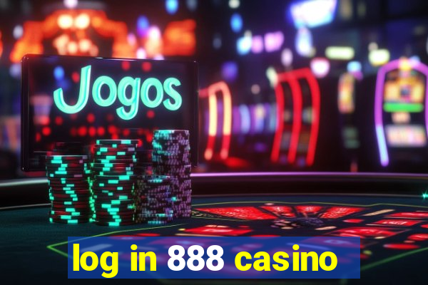 log in 888 casino