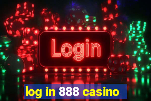 log in 888 casino