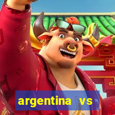 argentina vs equador onde assistir