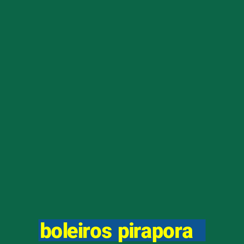 boleiros pirapora