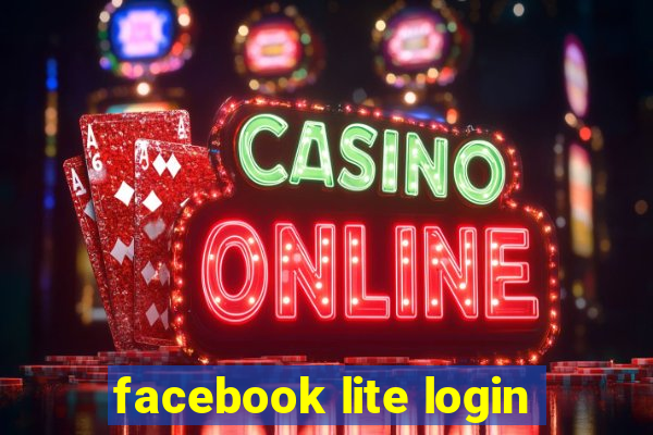 facebook lite login