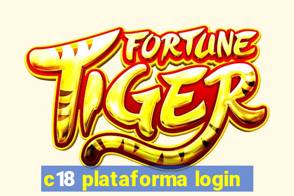 c18 plataforma login