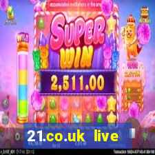 21.co.uk live casino bonus