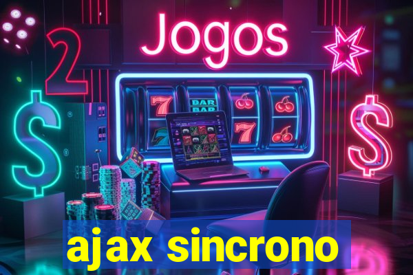 ajax sincrono