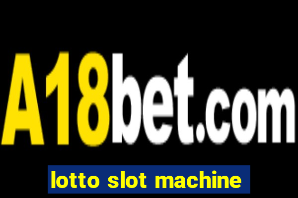 lotto slot machine