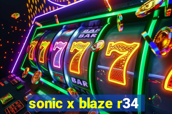 sonic x blaze r34